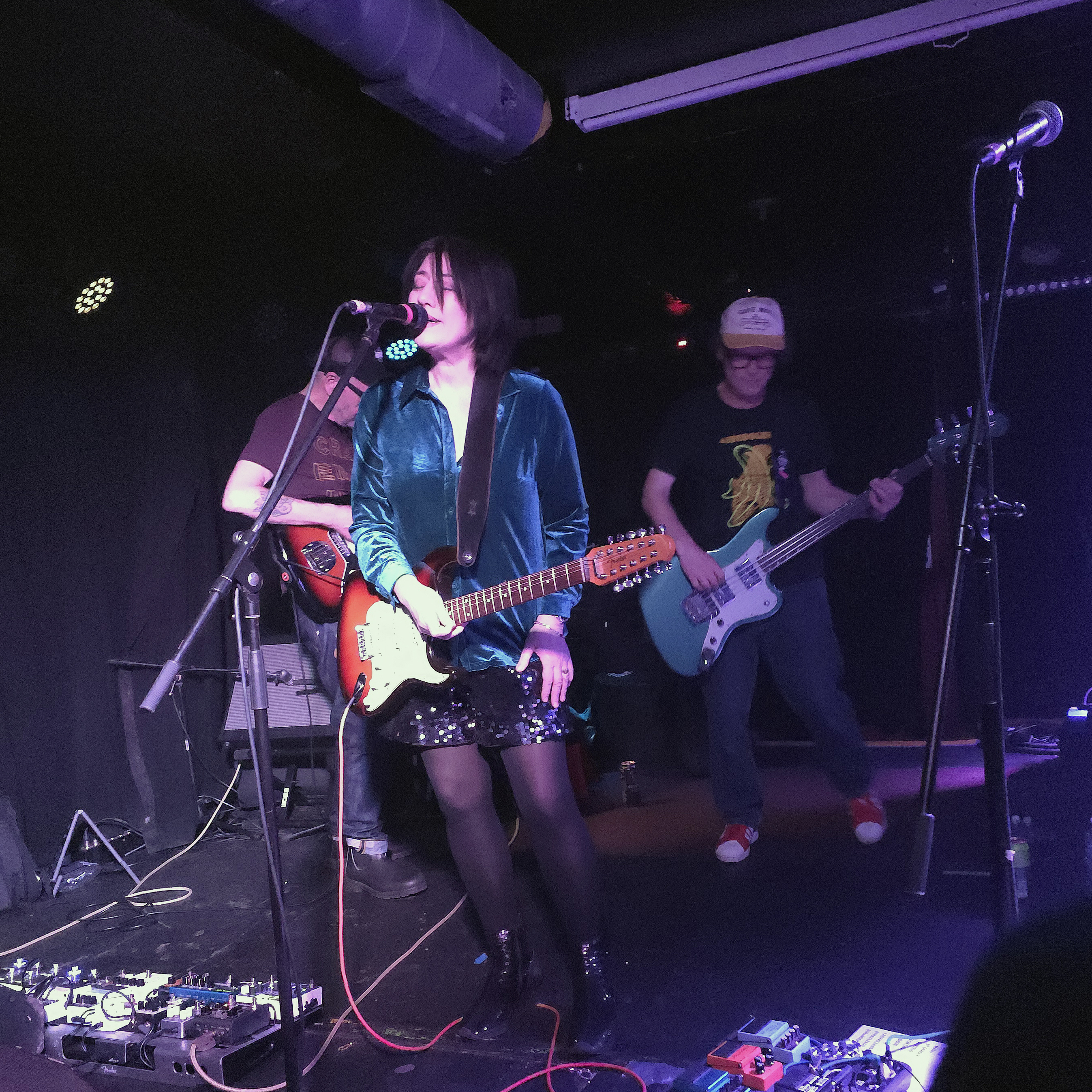 Miki Berenyi  with F.O. Machete