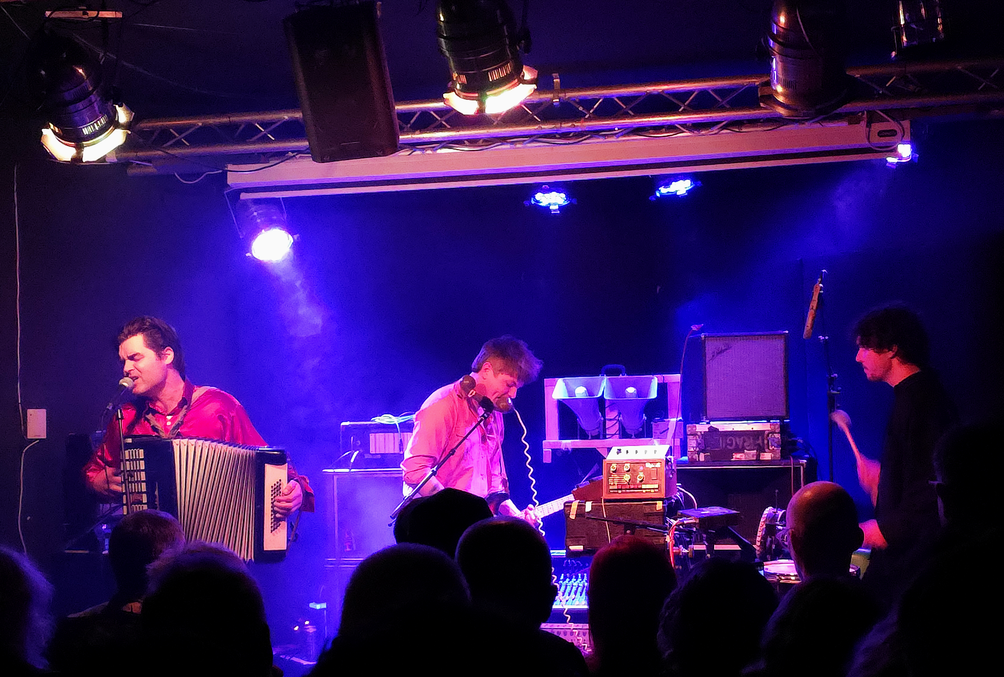 Callum Easter with Fraser MacCallum